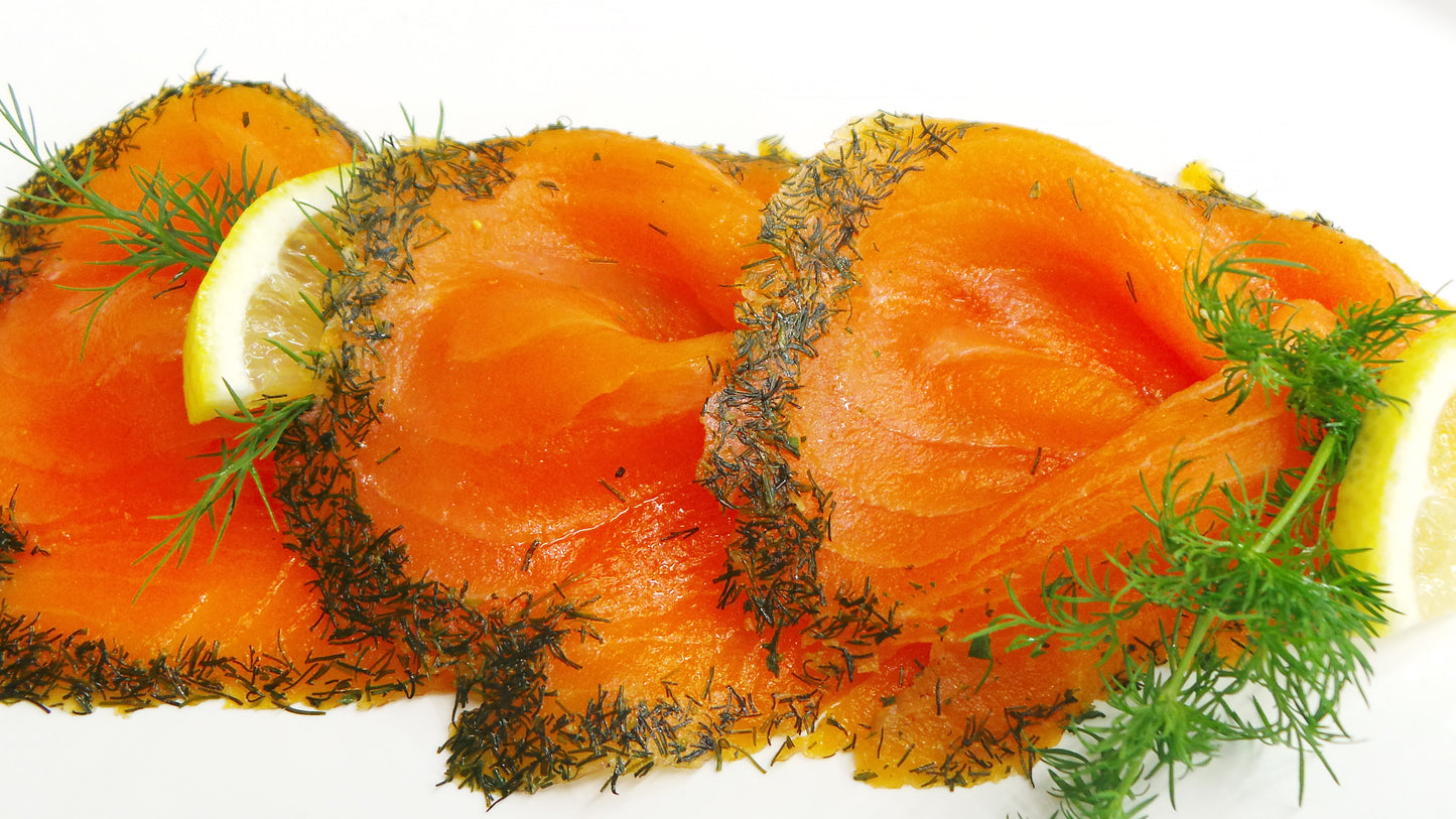 Gebeizter Lachs (geschnitten)